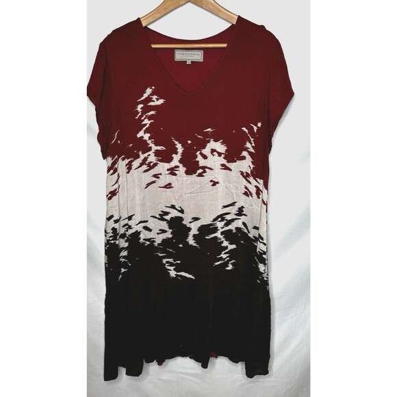 Double D Ranch Dress Large  Pinto Paint Wild Horse Western  Cowgirl - Picture 4 of 7